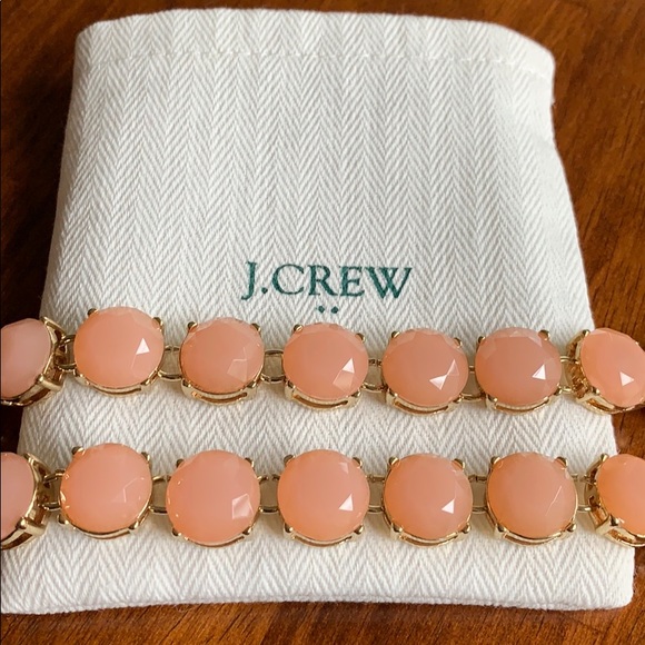 J. Crew Statement Necklace Sunwashed Pink - Picture 1 of 4